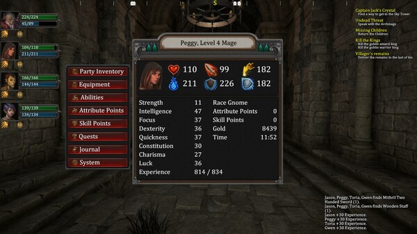 Old School RPG gameplay screenshot