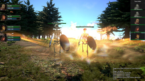Old School RPG gameplay screenshot