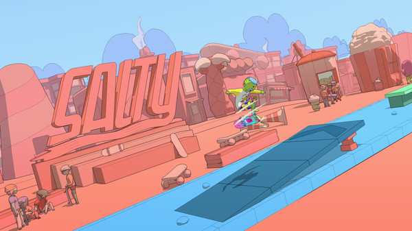 OlliOlli World gameplay screenshot