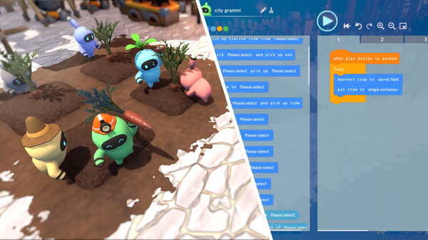 Omega Crafter gameplay screenshot