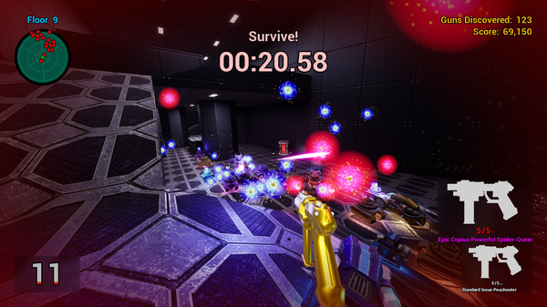 OMFG: One Million Fatal Guns gameplay screenshot