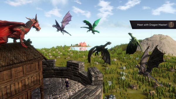 On the Dragon Wings - Birth of a Hero gameplay screenshot
