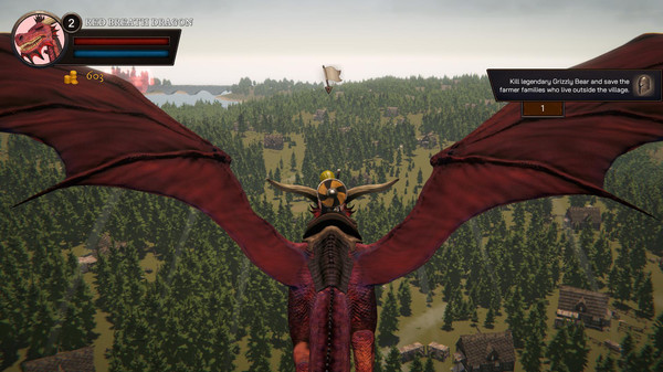 On the Dragon Wings - Birth of a Hero gameplay screenshot