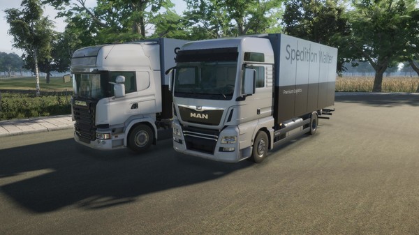 On The Road - The Truck Simulator gameplay screenshot