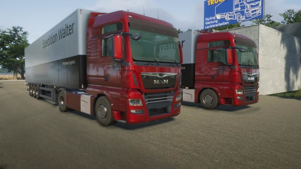 On The Road - The Truck Simulator gameplay screenshot