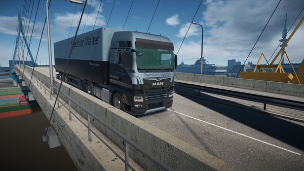 On The Road - The Truck Simulator gameplay screenshot