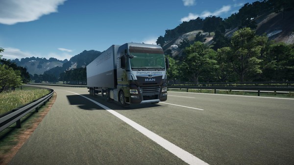 On The Road - The Truck Simulator gameplay screenshot