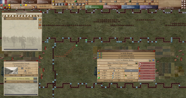 On The Western Front gameplay screenshot