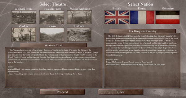 On The Western Front gameplay screenshot