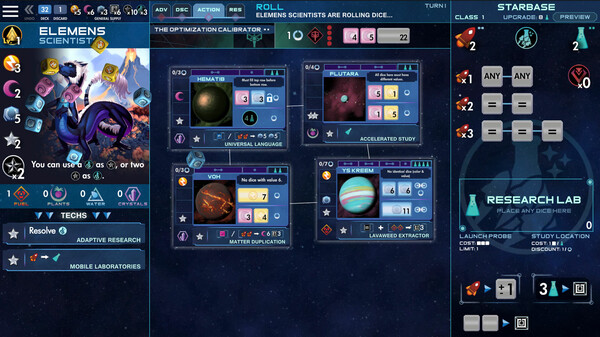 One Deck Galaxy gameplay screenshot
