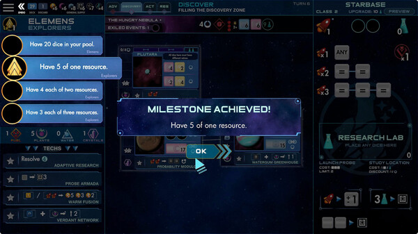 One Deck Galaxy gameplay screenshot