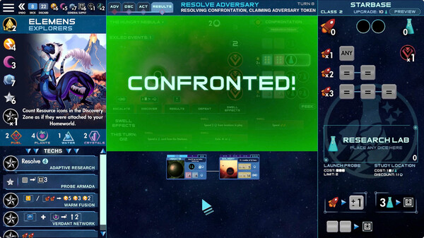 One Deck Galaxy gameplay screenshot