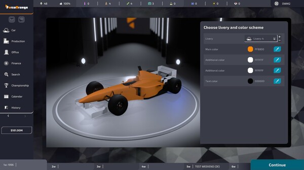 Open Wheel Manager 2 gameplay screenshot
