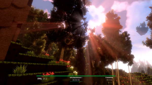 OpenVR Benchmark gameplay screenshot
