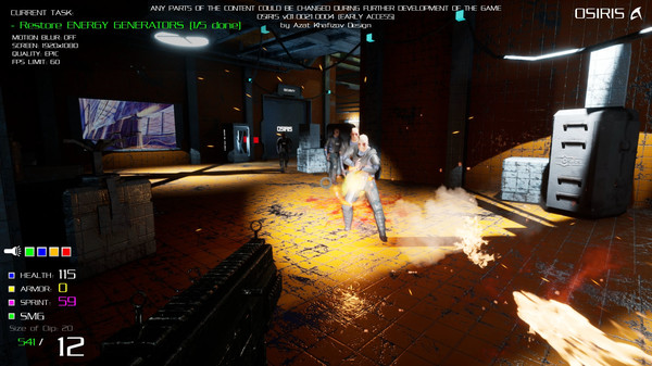 OSIRIS gameplay screenshot