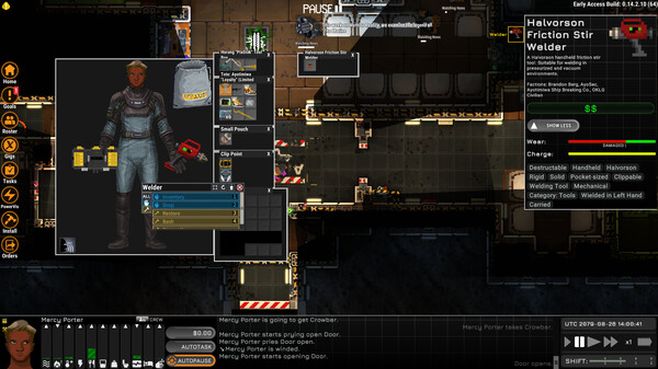 Ostranauts gameplay screenshot