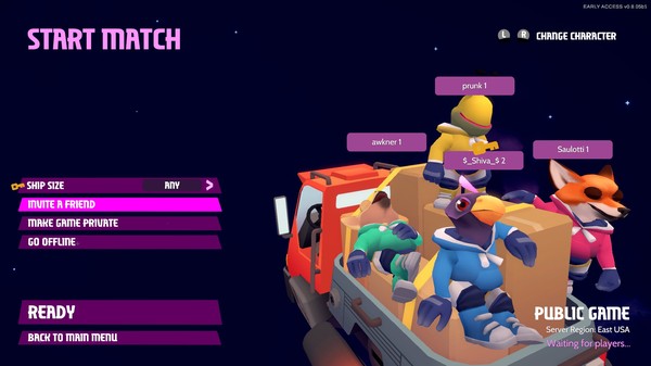 Out of Space gameplay screenshot