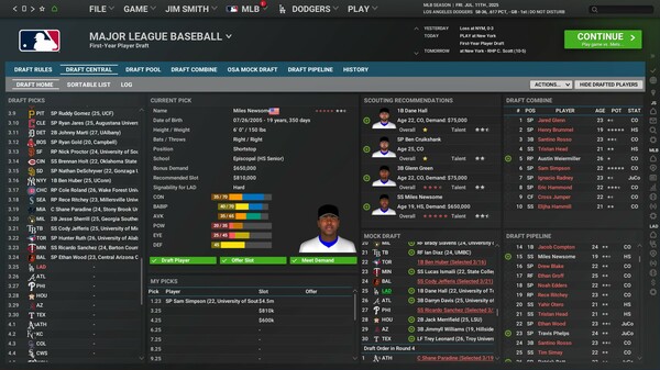 Out of the Park Baseball 26 gameplay screenshot