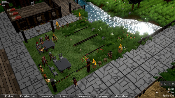 Outland Kingdoms gameplay screenshot