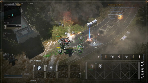 Outpost: Infinity Siege gameplay screenshot