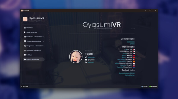 OyasumiVR - VR Sleeping Utilities gameplay screenshot