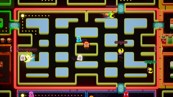 PAC-MAN Mega Tunnel Battle: Chomp Champs gameplay screenshot