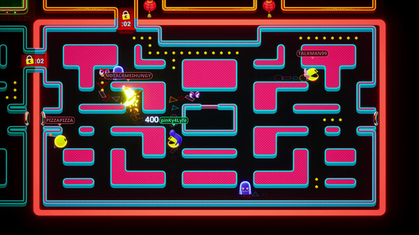 PAC-MAN Mega Tunnel Battle: Chomp Champs gameplay screenshot