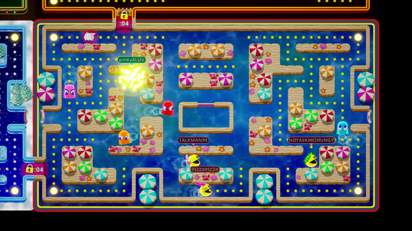 PAC-MAN Mega Tunnel Battle: Chomp Champs gameplay screenshot