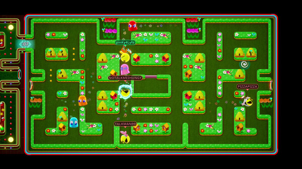 PAC-MAN Mega Tunnel Battle: Chomp Champs gameplay screenshot