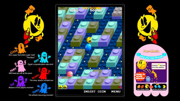 PAC-MAN MUSEUM+ gameplay screenshot