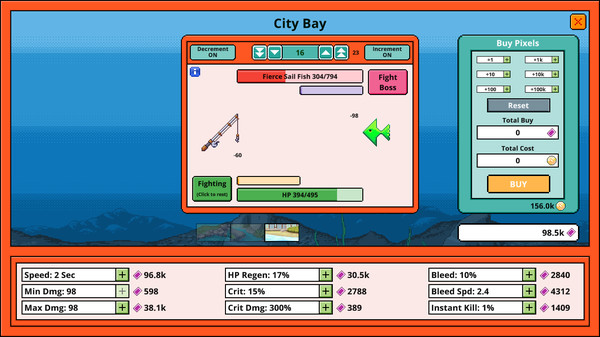 Pacifish gameplay screenshot
