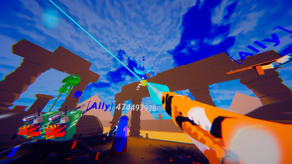 Paint Warfare gameplay screenshot