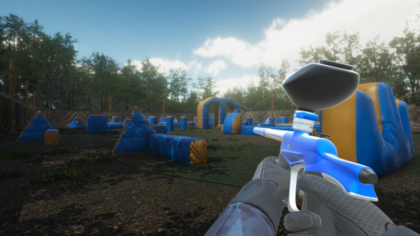 Paintball War gameplay screenshot