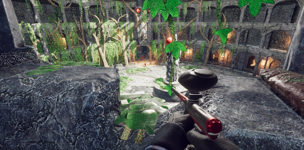 PaintBall War 2 gameplay screenshot