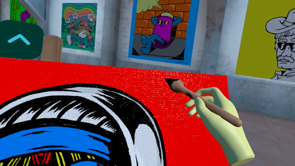 Painting VR gameplay screenshot