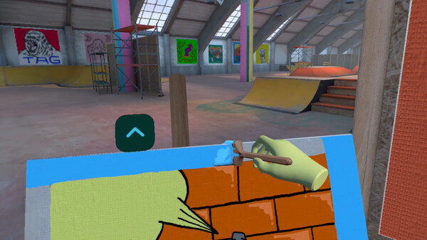 Painting VR gameplay screenshot