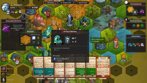 Paladin's Oath gameplay screenshot