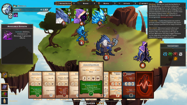 Paladin's Oath gameplay screenshot