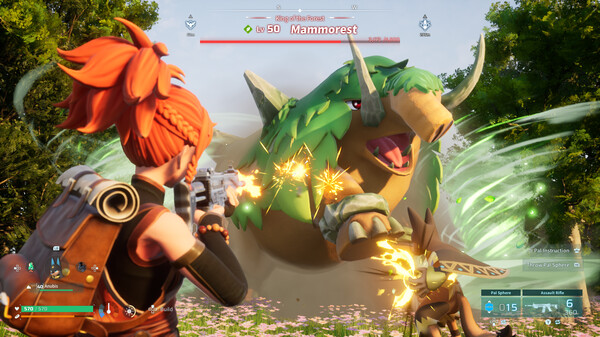 Palworld gameplay screenshot