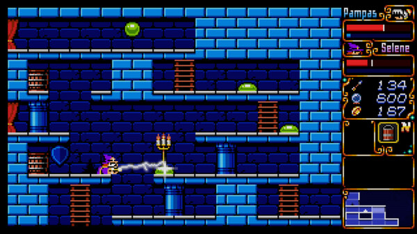 Pampas & Selene: The Maze of Demons gameplay screenshot