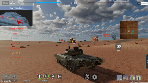 Panzer War : Definitive Edition gameplay screenshot