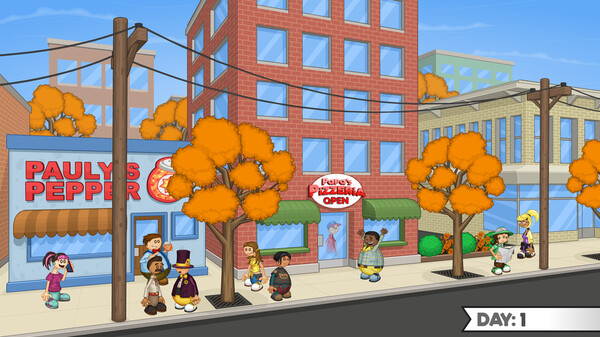 Papa's Pizzeria Deluxe gameplay screenshot