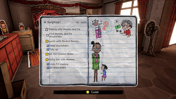 Paper Ghost Stories: Third Eye Open gameplay screenshot