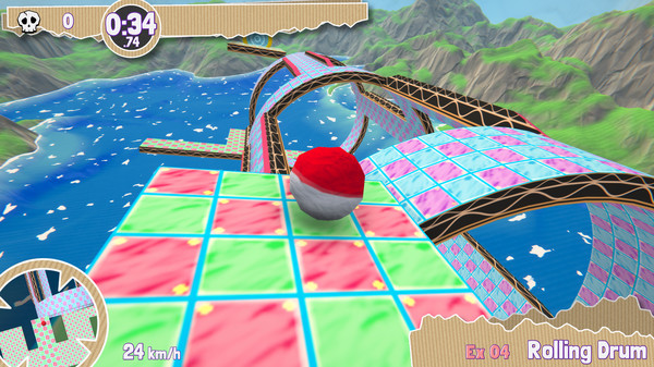 Paperball gameplay screenshot