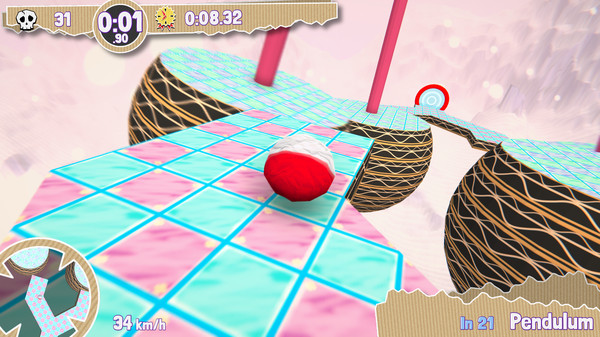 Paperball gameplay screenshot