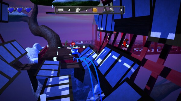 Paperman: Adventure Delivered gameplay screenshot