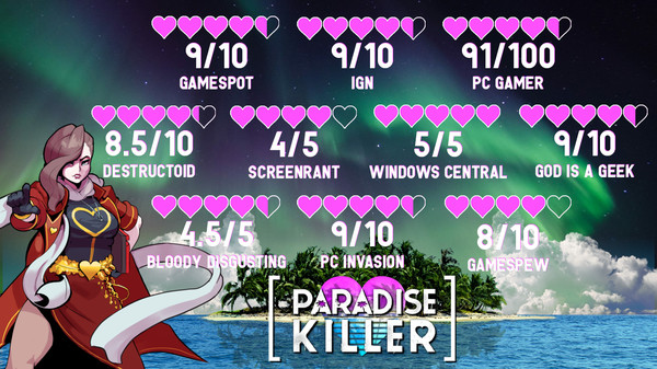 Paradise Killer gameplay screenshot