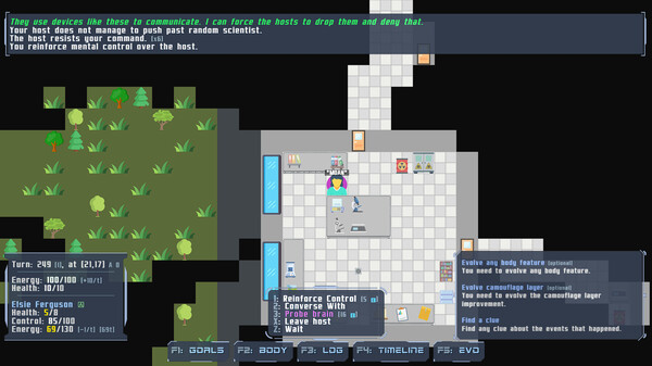 Parasite gameplay screenshot