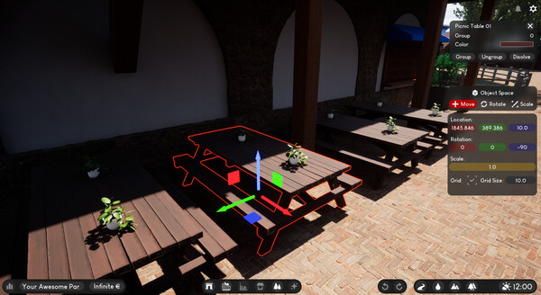 Park Studio gameplay screenshot