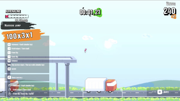 Parkour Legends gameplay screenshot
